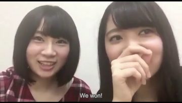 Nagasawa Nanako w/ Yonetani Nanami SHOWROOM 2017.09.02 (English Sub)