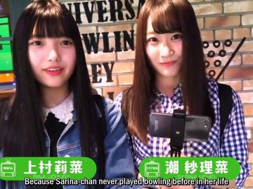 Uemura Rina x Ushio Sarina Selfie TV (English Sub)