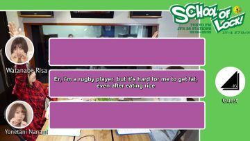 GIRLS LOCK! 2018.10.16: Ozeki Rika, Yonetani Nanami & Watanabe Risa (English Sub)