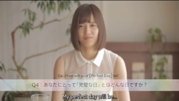Watanabe Risa 1st Single Individual PV: 17 Questions That Make Us Fall In Love with Watanabe Risa (English Sub)