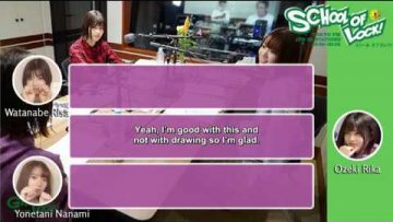 18th Oct 2018 School of Lock! GIRLS LOCKS! (Ozeki Rika & Yonetani Nanami & Watanabe Risa) ENG SUB