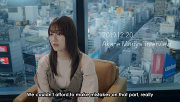 Documentary of Keyakizaka46 Interview: Moriya Akane (English Sub)
