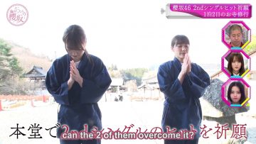 [EP025] Soko Magattara, Sakurazaka?: 2nd Single Hit Prayer Campaign! (English Sub)