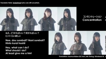 Keyakizaka46 – Concentration (English Sub)