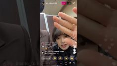 Hirate Yurina @ Sankaku Mado no Sotogawa wa Yoru – Jun Shison’s IG Live – 2021.01.23 (English Sub)