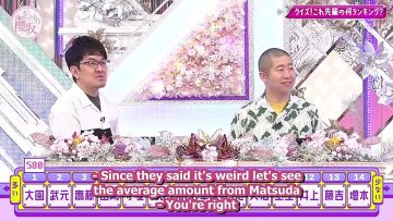 [EP142] Soko Magattara, Sakurazaka?: Quiz! It’s obvious what this ranking of senior members is? First half (English Sub)